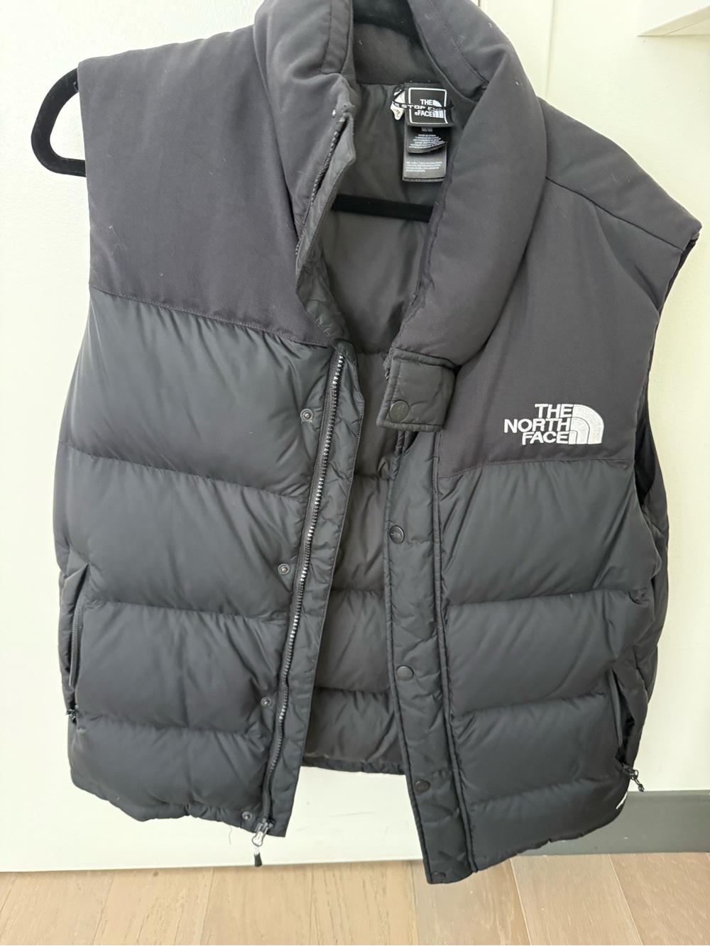 The North Face Black Men's Quilted Down Vest M/M